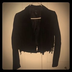 Suede Fringe Jacket Perfect for Music Fest Season